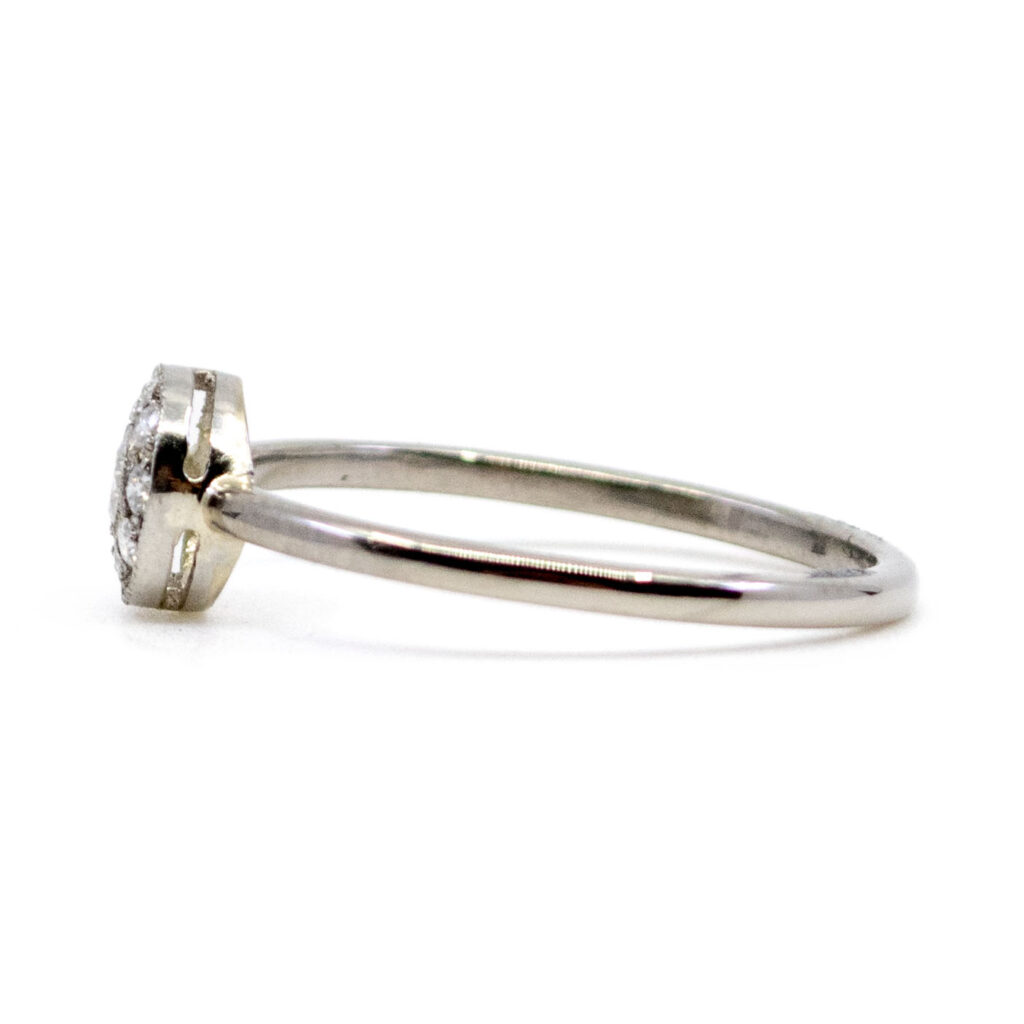 Diamond 18k Cluster Ring 10103-6215 Image3