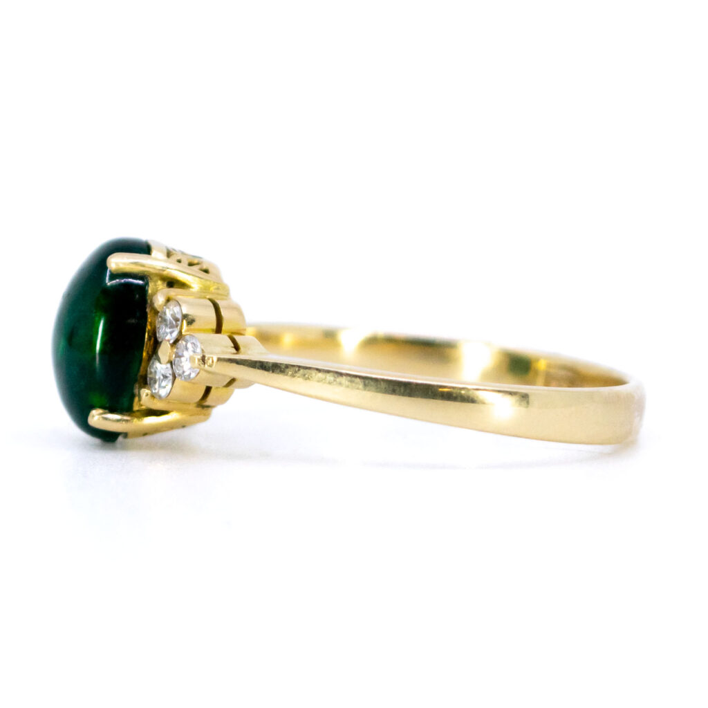 Diamond Emerald 14k Ring 10257-2260 Image3
