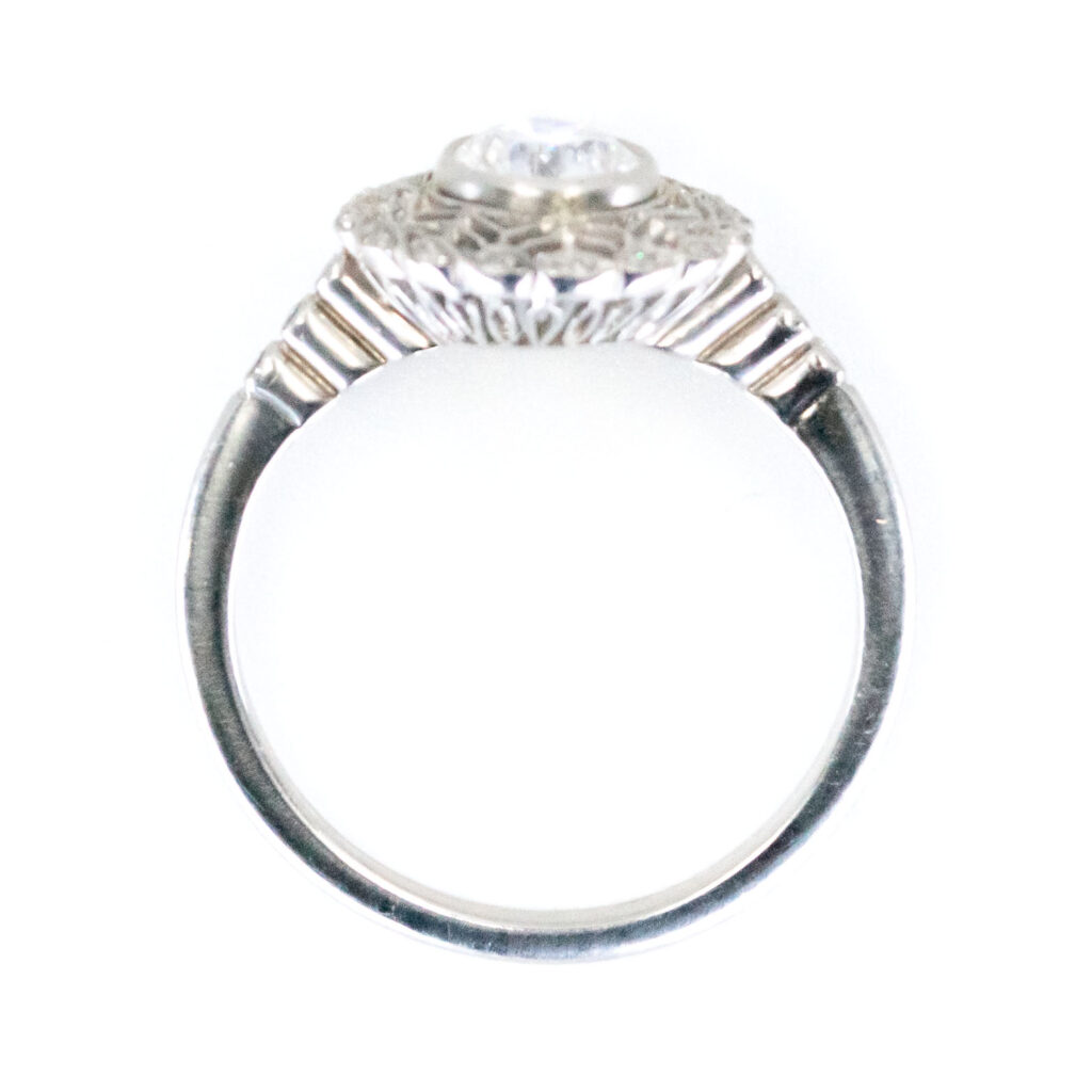 Diamond Platinum Engagement Ring 10265-2268 Image5