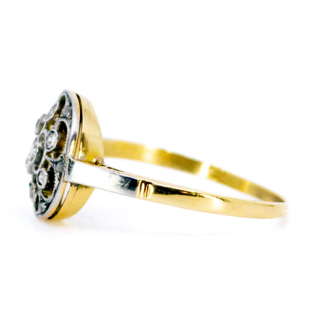 Diamanten 14k Deco Ring 11130-6261 Afbeelding3