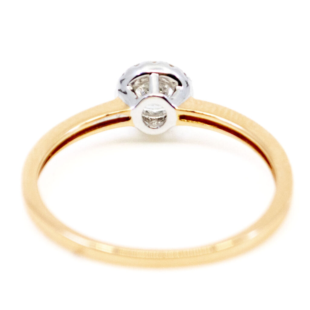 Diamond 18k Cluster Ring 12745-8019 Image4