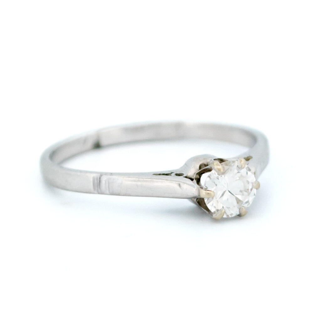 Diamant 14k Solitaire Ring 13558-8182 Afbeelding2