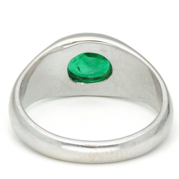 Emerald 14k Gypsy Ring 13852-8244 Image5