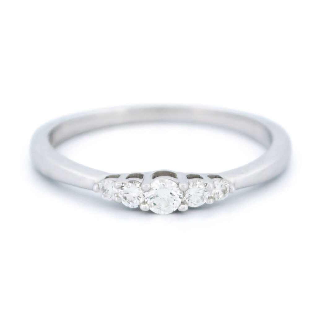 Diamond 14k Row Ring 13917-8258 Image1