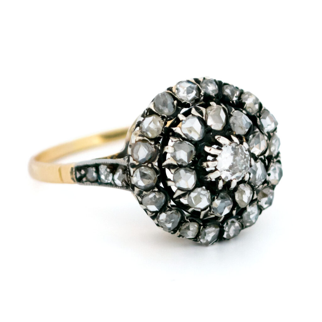 Diamond 14k Cluster Ring 14404-2394 Image3