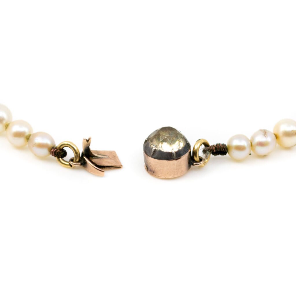 Collar de perlas de pasta de 9k Strand 2104-0146 Image4