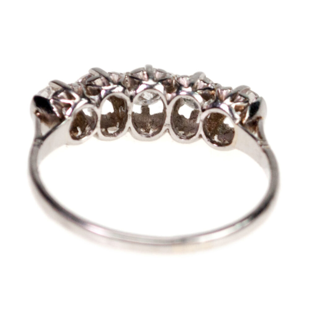 Diamant platina rijring 2183-0438 Afbeelding5