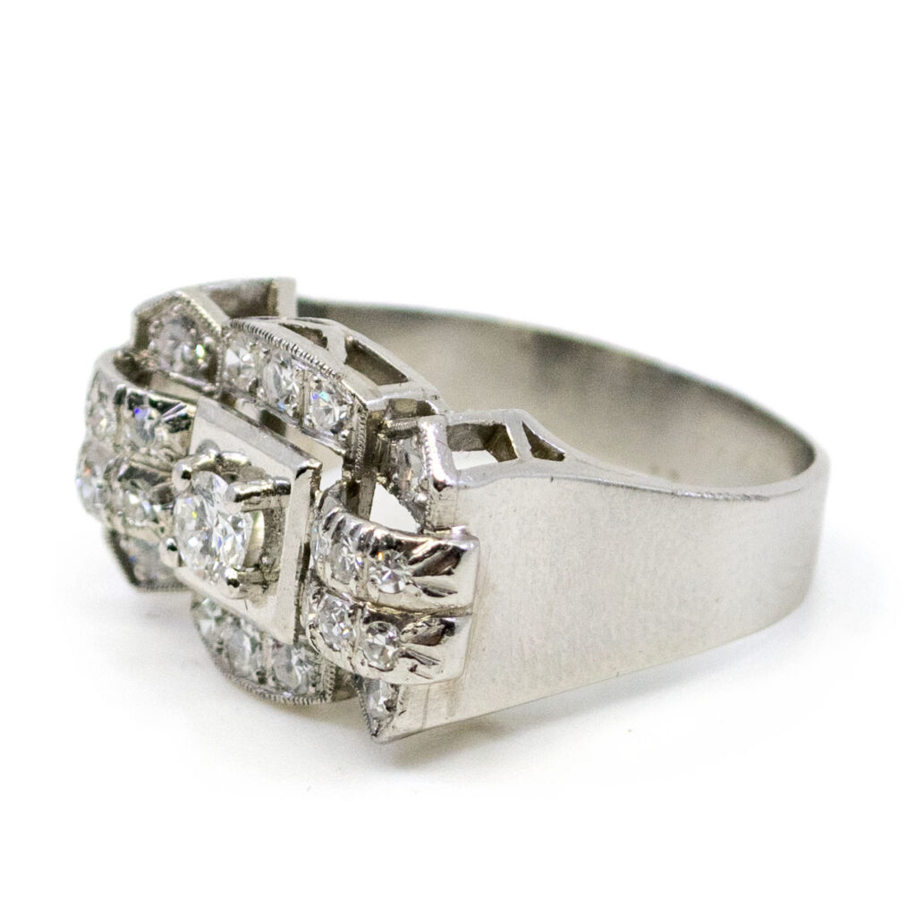 Diamond Platinum Ring 7737-0758 Image2