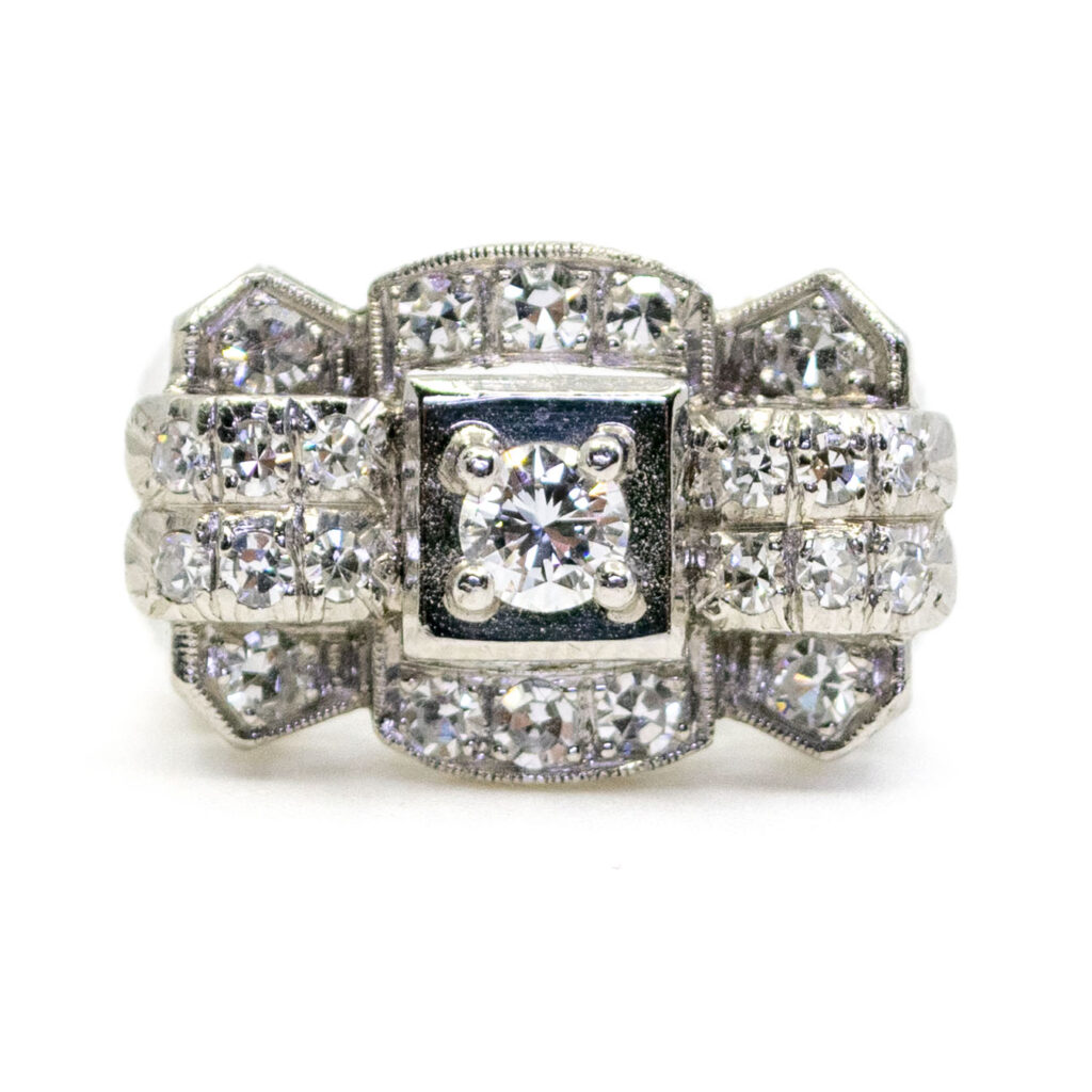 Diamond Platinum Ring 7737-0758 Image1