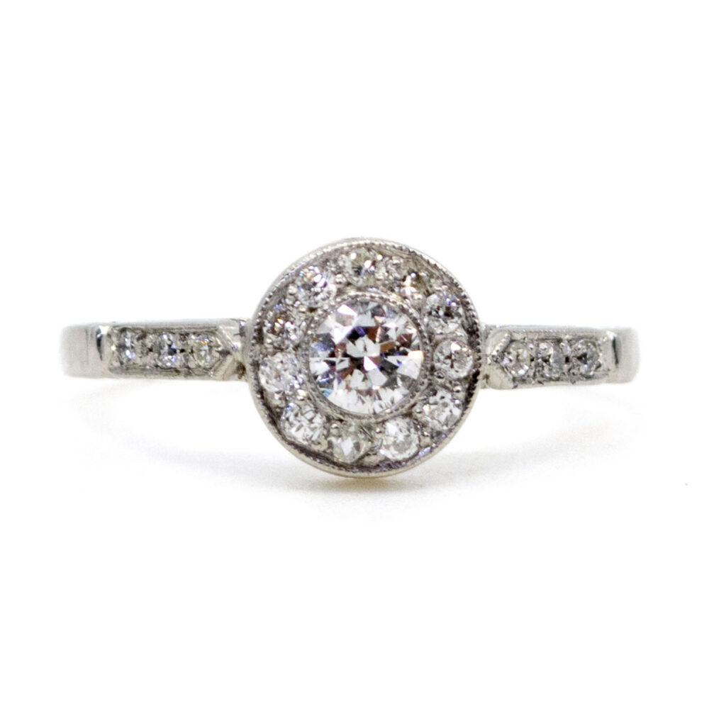 Diamant platina Target Ring 9550-0036 Afbeelding1
