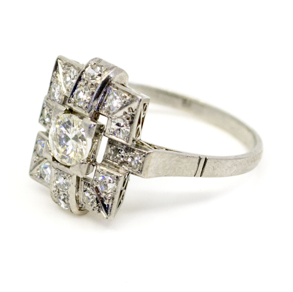 Diamant Platina Ring 10371-6224 Afbeelding2