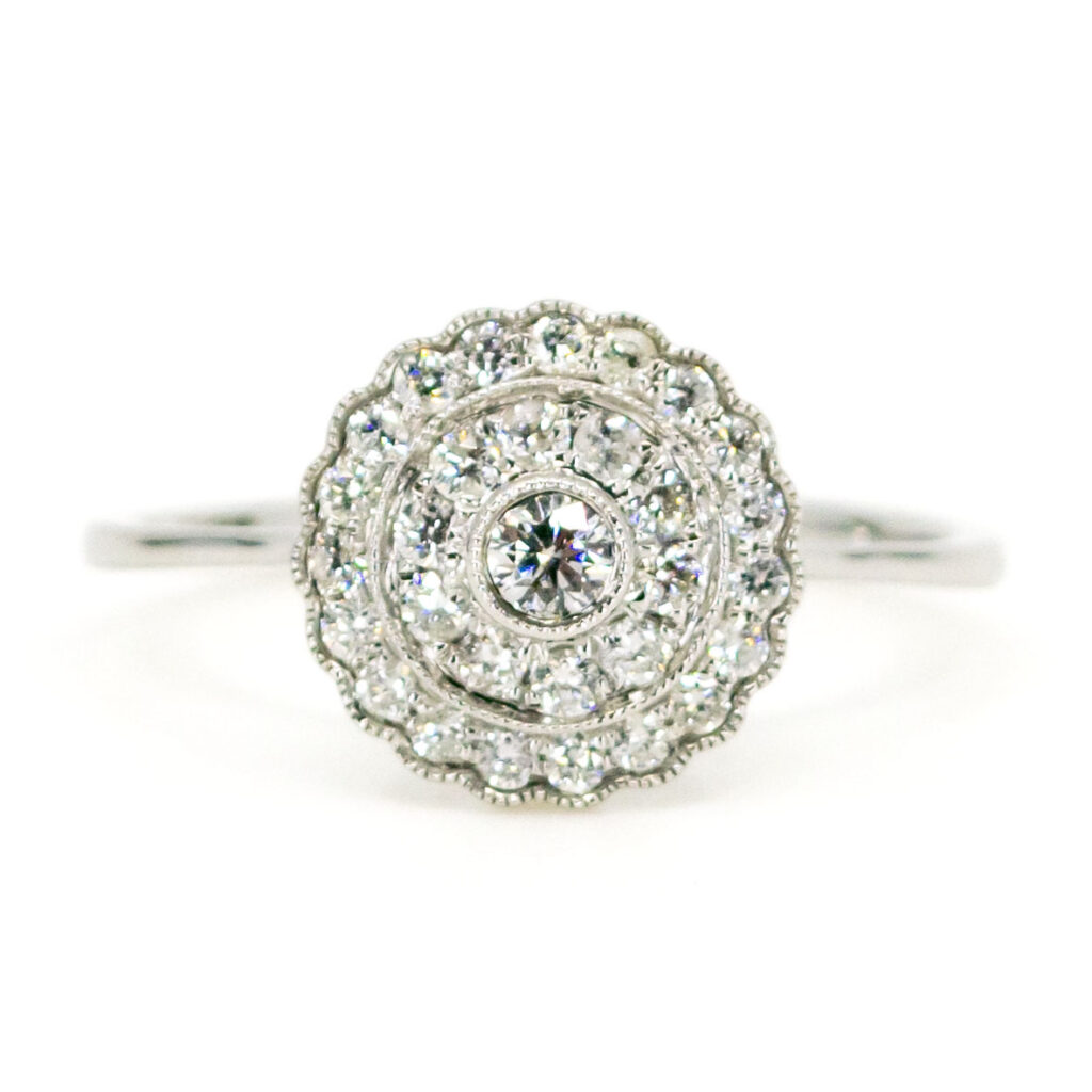 Diamond 18k Cluster Ring 12074-7327 Image1