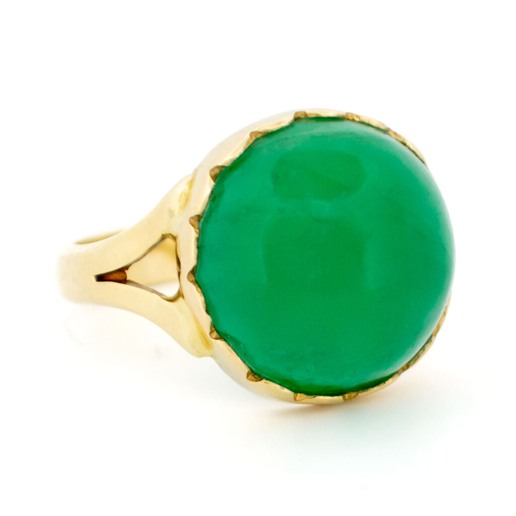 Emerald 14k Solitaire Ring 14411-8325 Image3