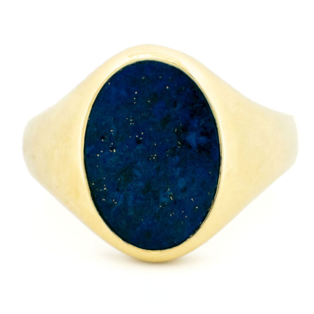 Lapis-Lazulis 14k Signet Ring 15160-8514 Image1