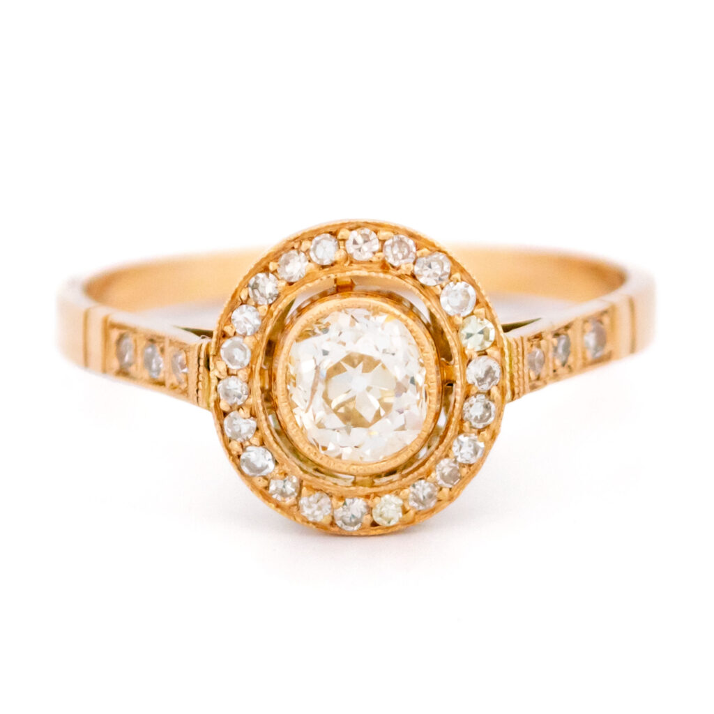 Diamond 18k Target Ring 15469-5203 Image1
