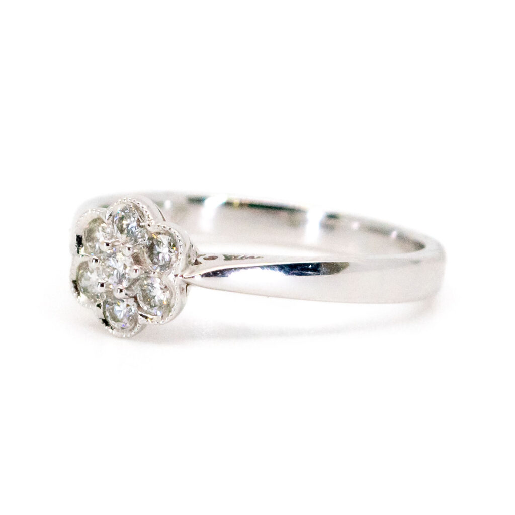 Diamond 18k Cluster Ring 10128-6449 Image2