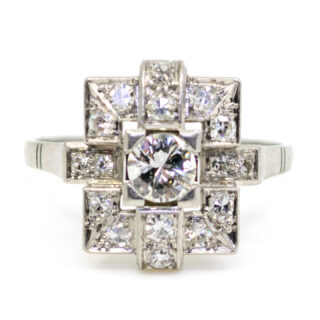Diamond Platinum Ring 10371-6224 Image1