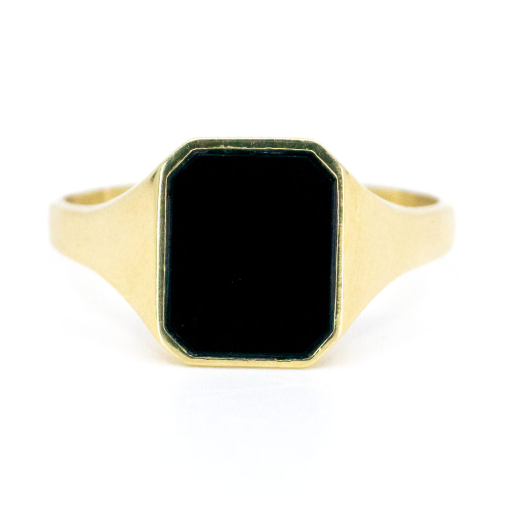 Onyx 14k Signet Ring 10901-6808 Image1