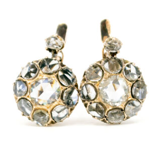 Diamond 14k Antique Earrings 11515-2300 Image1