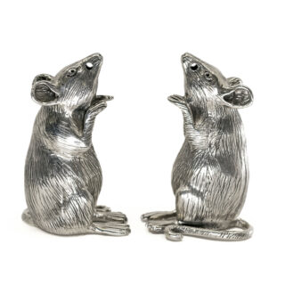 Silver Mice Salt And Pepper Shakers Set 11736-2850 Image1