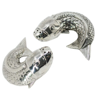 Silver Pisces Salt And Pepper Shakers Set 12854-2906 Image1