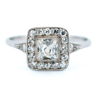 Diamond Platinum Ring 13189-5057 Image1