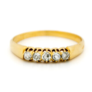 Diamond 14k Row Ring 13198-5072 Image1