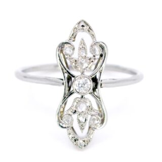 Diamond Platinum Ring 13201-5075 Image1