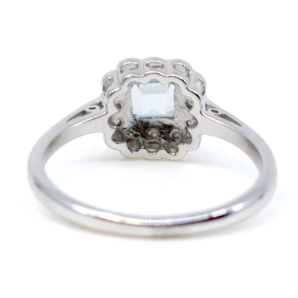 Aquamarine Diamond 14k Ring 13762-0240 Image3