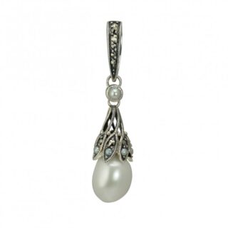 Colgante de plata con perlas de marcasita (pirita) 13879-1396 Image1