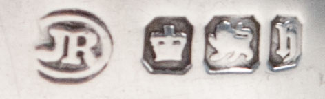 Coppia di agitatori di sale e pepe in argento 1429-1906 Image4