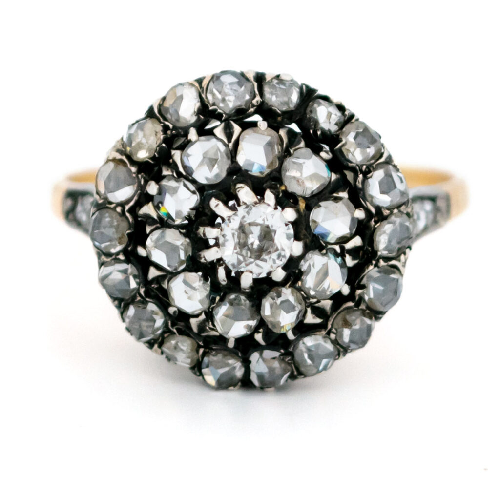 Diamond 14k Cluster Ring 14404-2394 Image1