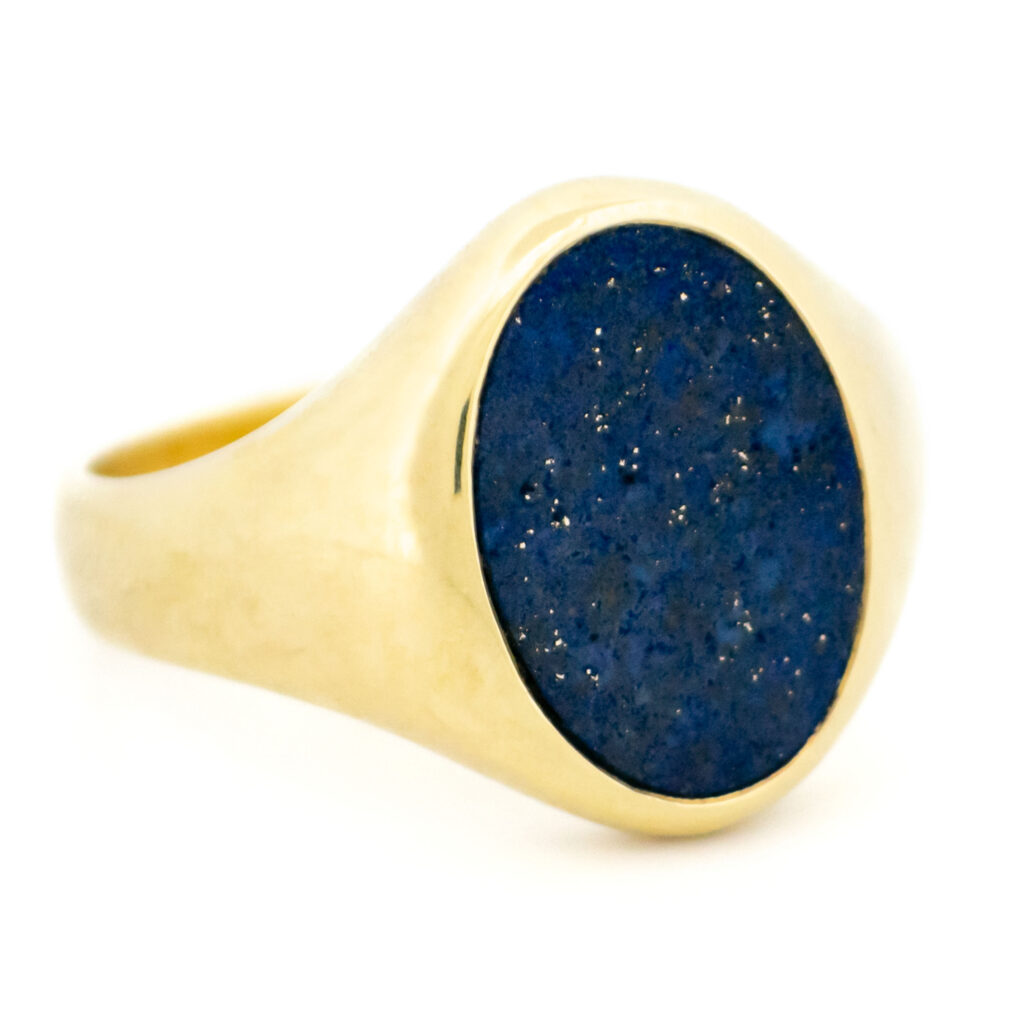 Lapis-Lazulis 14k Signet Ring 15160-8514 Image2