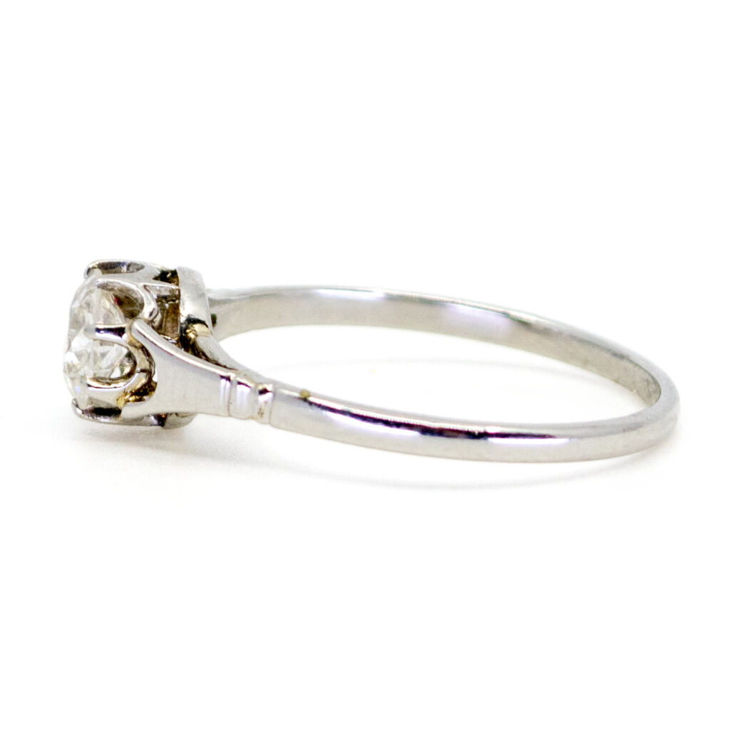 Diamant Platina Solitaire Ring 2177-0431 Afbeelding4
