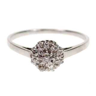 Diamond Platinum Cluster Ring 3941-4605 Image1