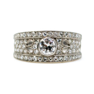 Diamond Platinum Ring 5208-4734 Image1