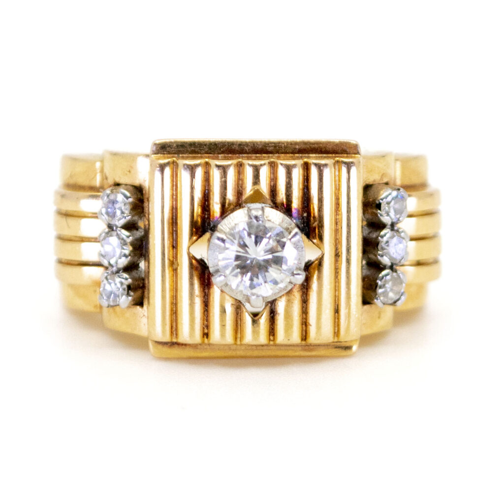 Diamond 18k Retro Ring 7175-0156 Image1