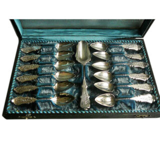 Silver "Demitasse" Spoon Set 8822-2634 Image1