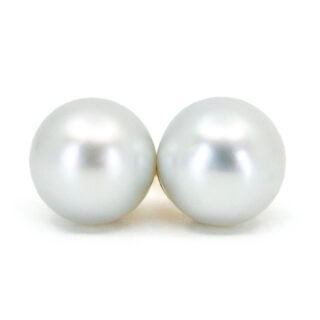 14k South Sea Pearl Stud Earrings 9438-6352 Image1