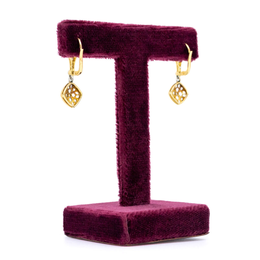 Diamond 18k Pendant Earrings 9830-2188 Image3
