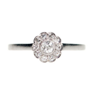 Diamond Platinum Cluster Ring 5651-4767 Image1
