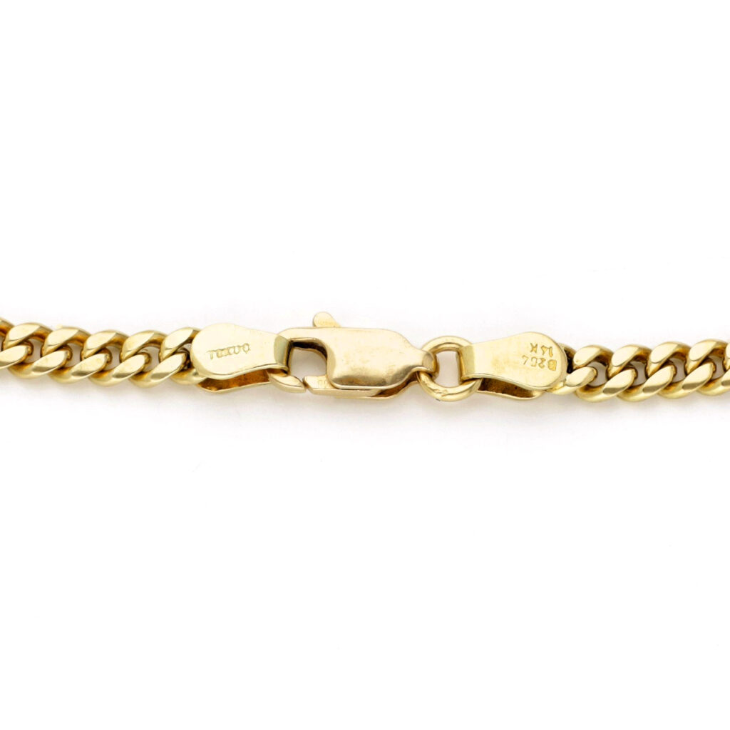 14k Curb Link Bracelet 15638-8608 Image4