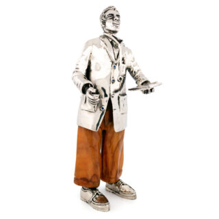 Enamel Silver "Doctor" Figurine 15714-3119 Image1